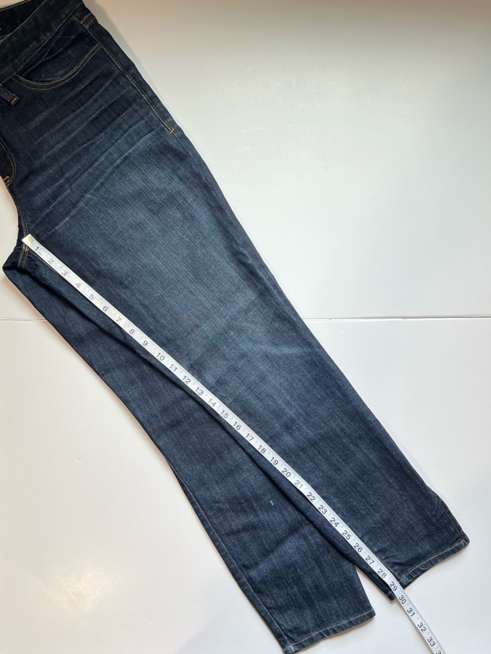 Tommy Hilfiger Blue Wash Ankle Jeans Size 10 Mid Rise Denim Summer Casual Jeans - Picture 9 of 9